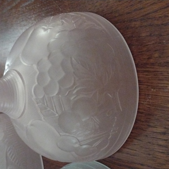 Vintage Luminarc Satin Frosted Dessert Glasses - Picture 7 of 8